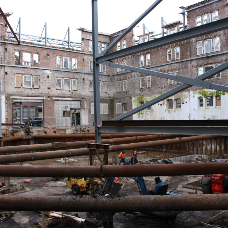 Schijf Groep neemt sloop en grondwerk aan renovatieproject Depot Zuid Amsterdam